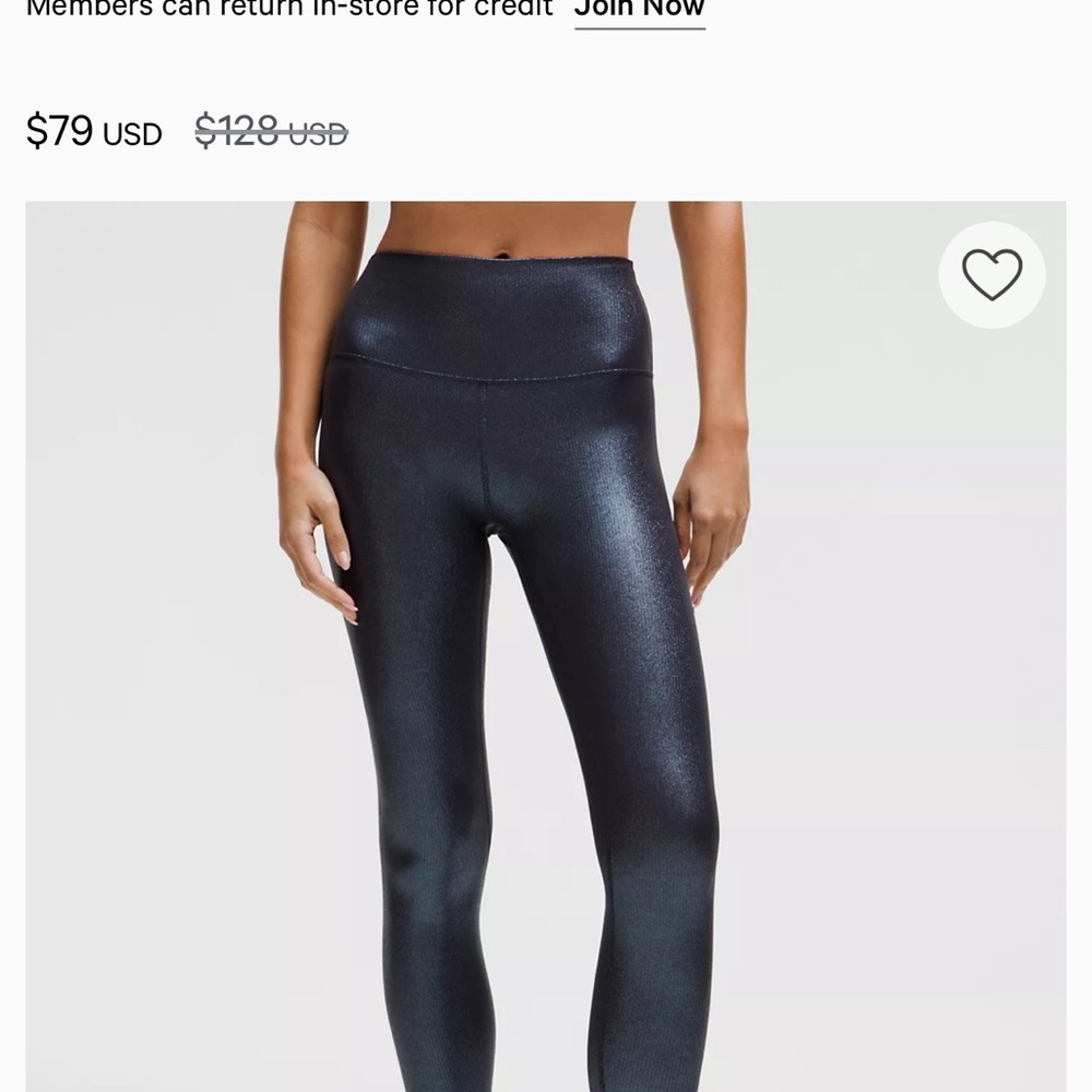 Shiny Black Leggings